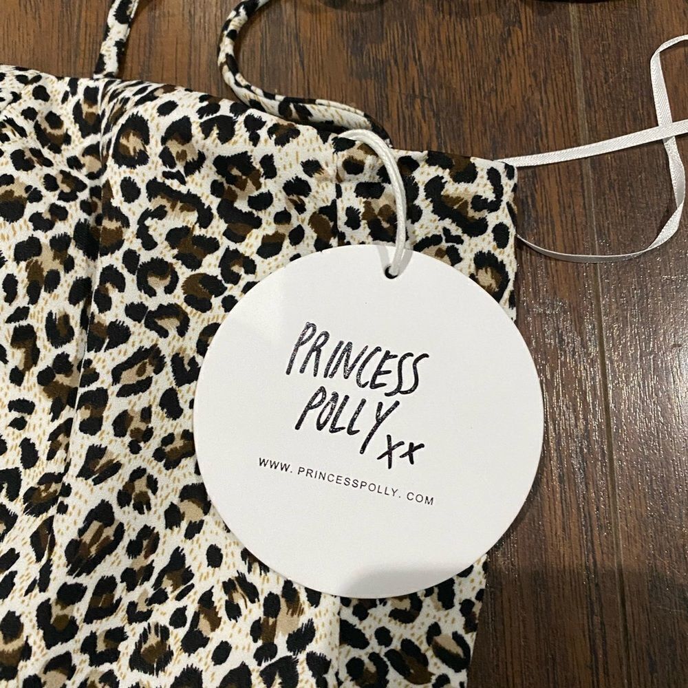 Princess Polly Cliff Leopard Print Dress - Picture 6 of 8